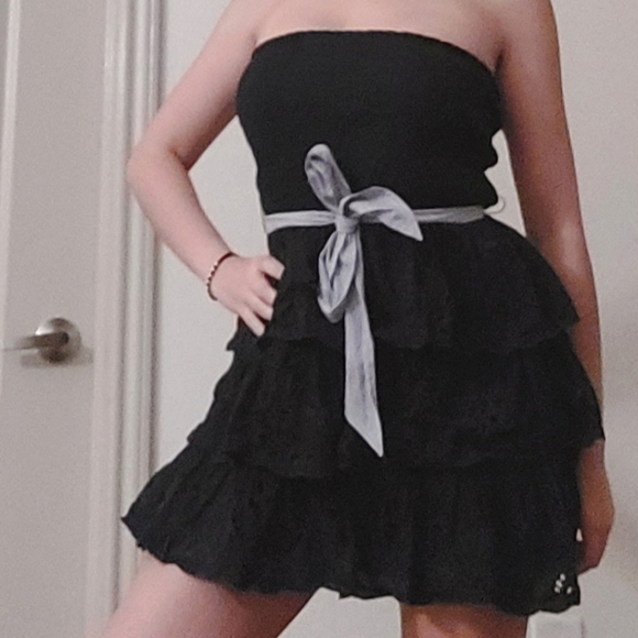 A&F navy blue small dress - Picture 2 of 6